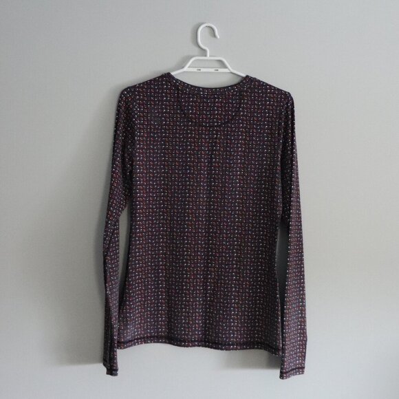 Lole Women's Sz M Multicolored Activewear Crewneck Stretch T-Shirt Crewneck Top - Picture 2 of 13